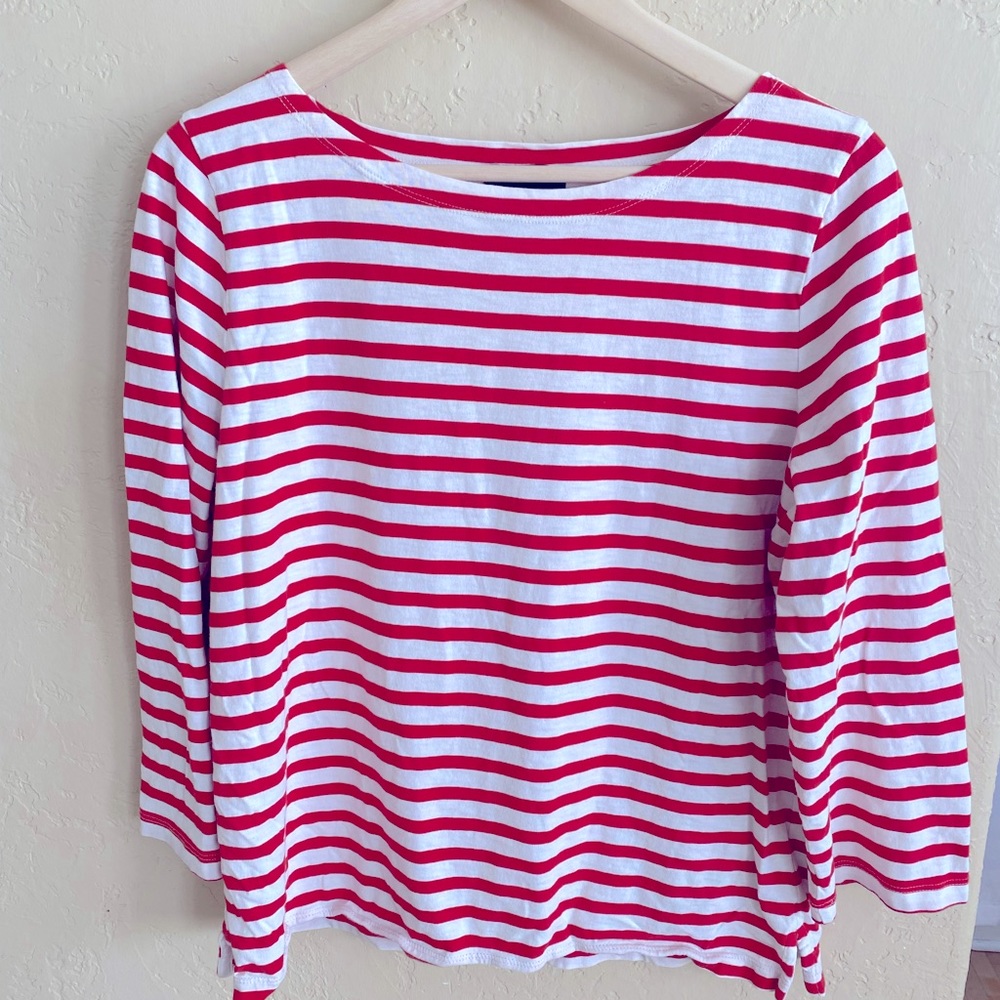 J. Crew Sailor Boatneck Tee